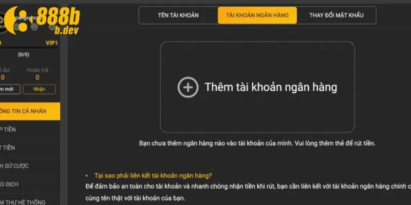 Hướng dẫn chi tiết cách rút tiền 888b lần đầu